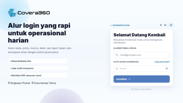 Covera360 Platform Terintegrasi untuk Bisnis Asuransi Modern