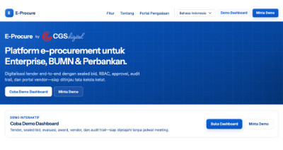 E-Procure: Platform Digital untuk Mengelola Procurement dan E-Tender Secara Terintegrasi